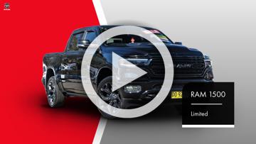 2022 Ram 1500 DT MY22 Limited Black 8 Speed Automatic Crew Cab Utility