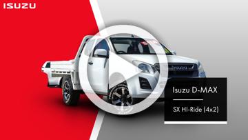 2018 Isuzu D-MAX TF MY18 SX HI-Ride (4x2) White 6 Speed Automatic Space Cab Utility