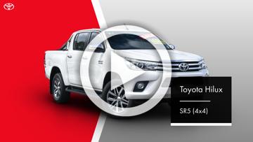 2016 Toyota Hilux GUN126R SR5 (4x4) Crystal Pearl 6 Speed Automatic Dual Cab Utility