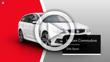2015 Holden Commodore VF MY15 SV6 Storm White 6 Speed Automatic Sportswagon