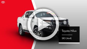 2017 Toyota Hilux GUN126R SR5 (4x4) Glacier White 6 Speed Manual Dual Cab Utility